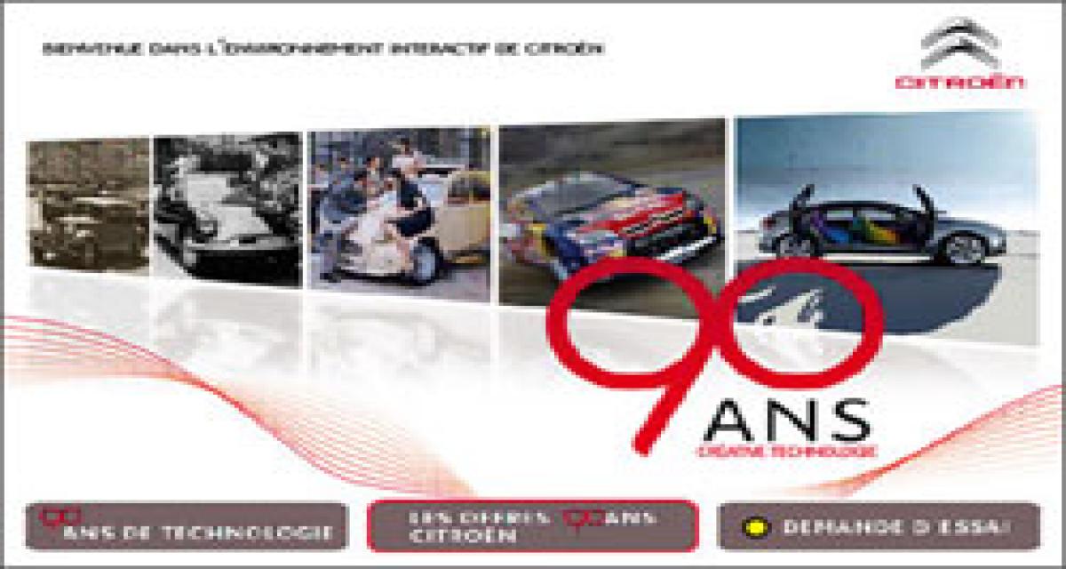 Citroën se lance dans la publicité TV interactive