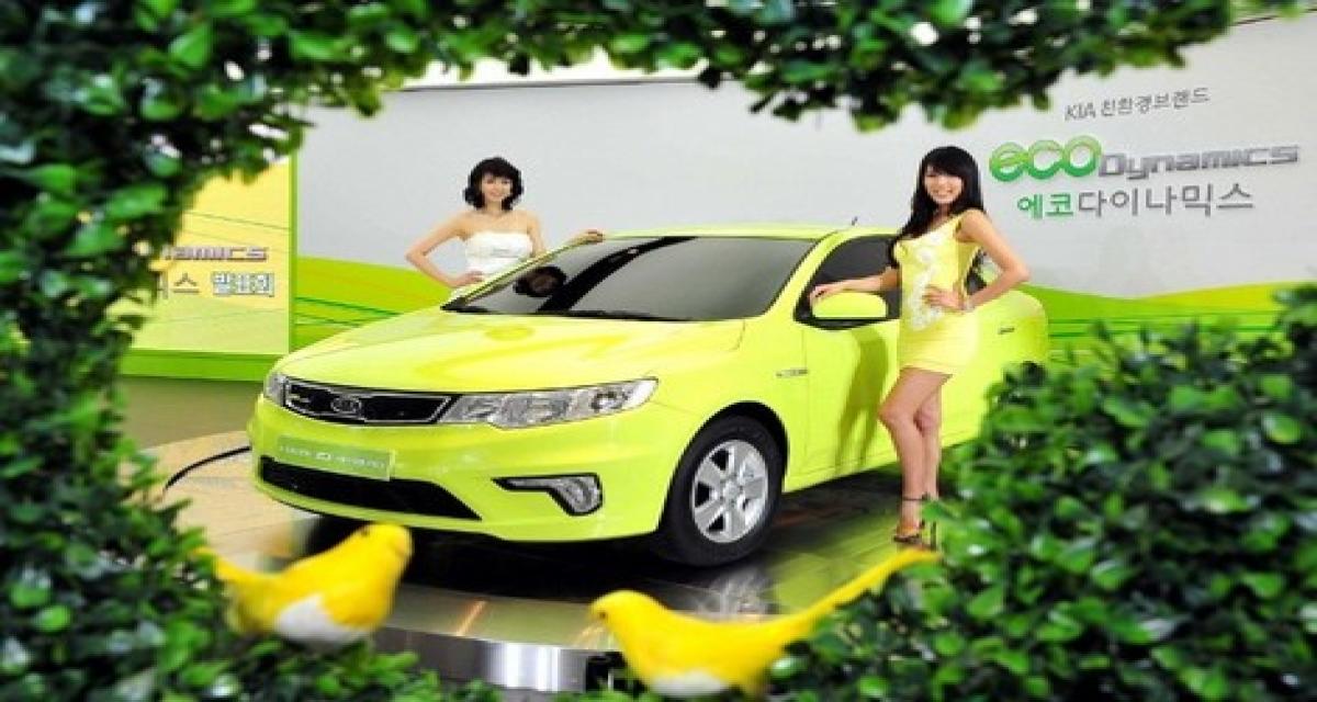 Séoul veut 10% du marché mondial des voitures électriques