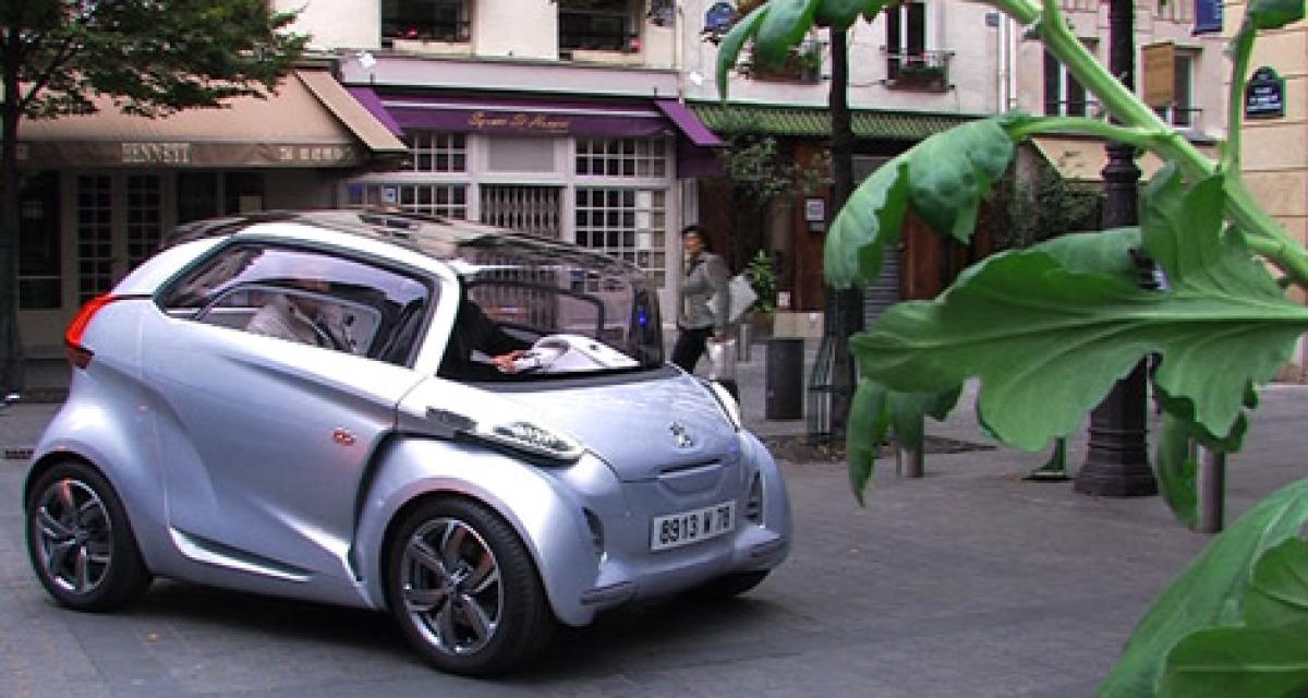 Peugeot BB1 : un concept car dans la ville