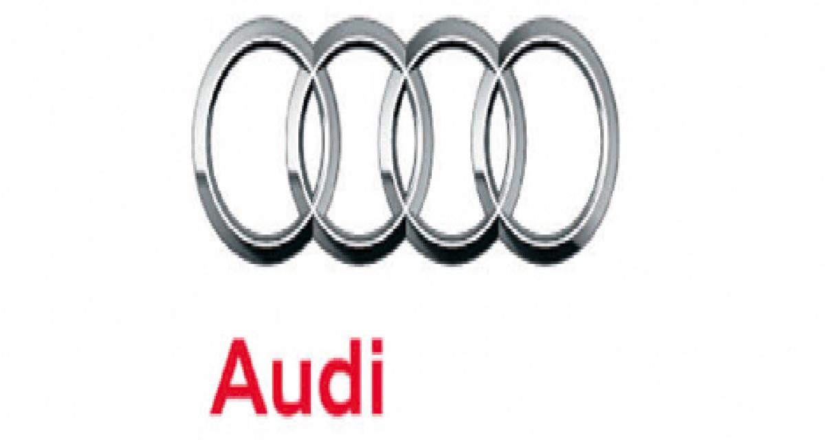 Audi : objectif 900.000 véhicules