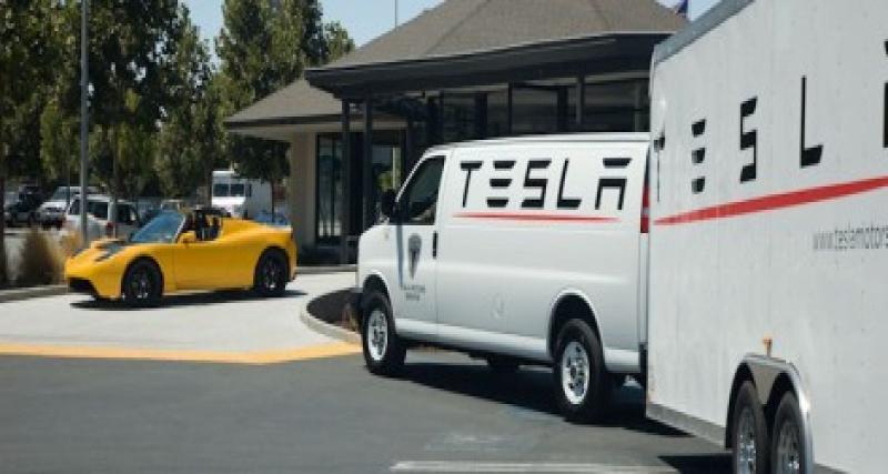  - Tesla offre une assistance technique "Power Ranger"