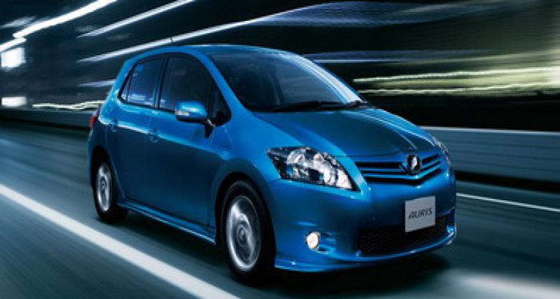 - Toyota Auris, de légères retouches au Japon 