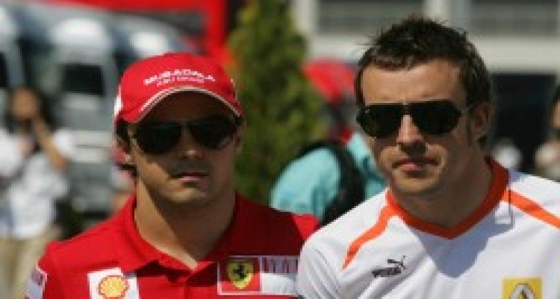  - Fernando Alonso répond à Felipe Massa