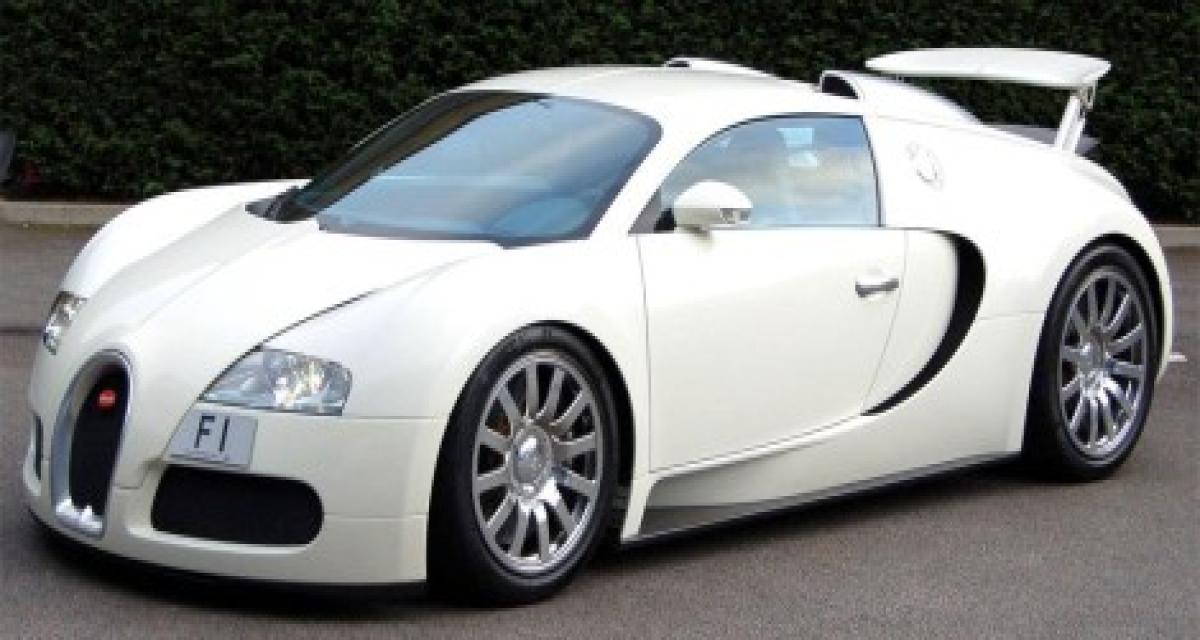 Une Bugatti Veyron F1...
