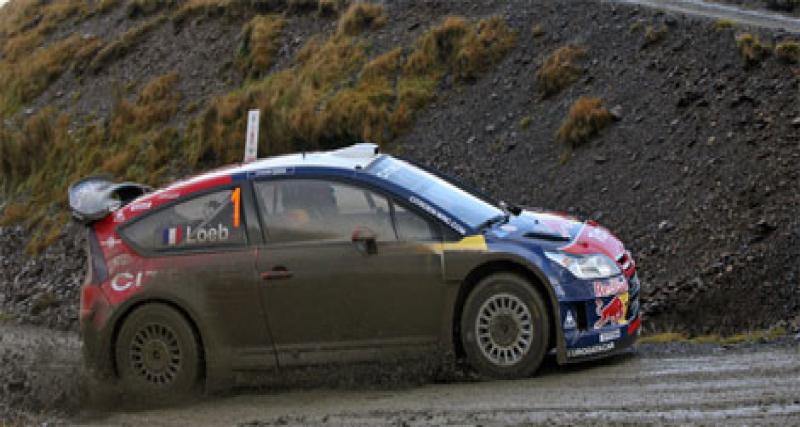  - WRC : Sébastien Loeb face à Mikko Hirvonen au Pays de Galles