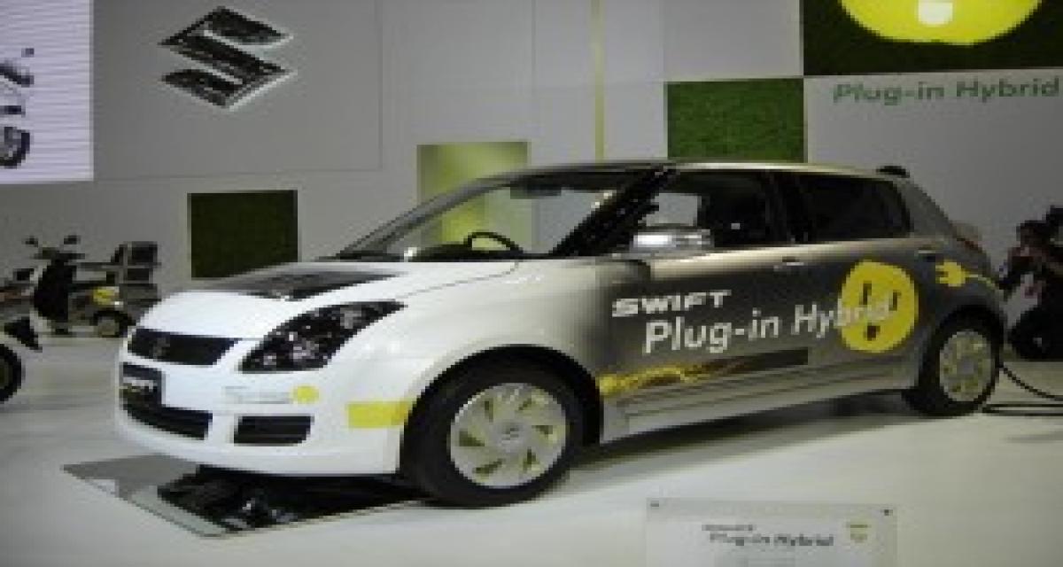 Tokyo 2009 live : Suzuki Swift Hybrid Plug-in