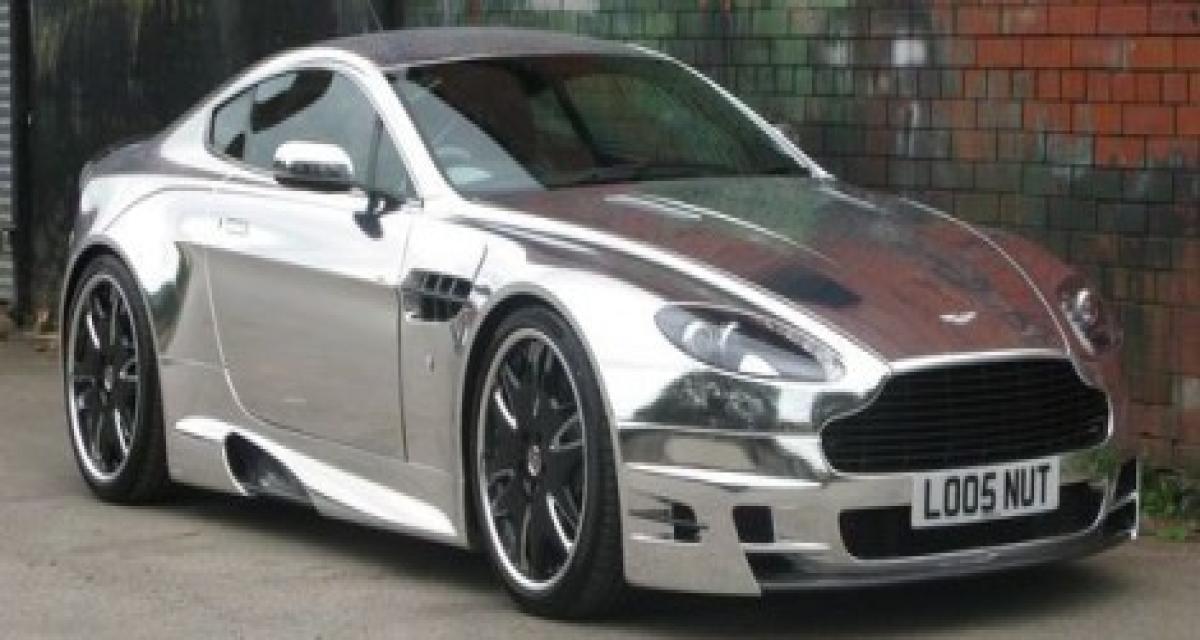 A vendre : Aston Martin V8 Vantage chromée, chromée et encore chromée