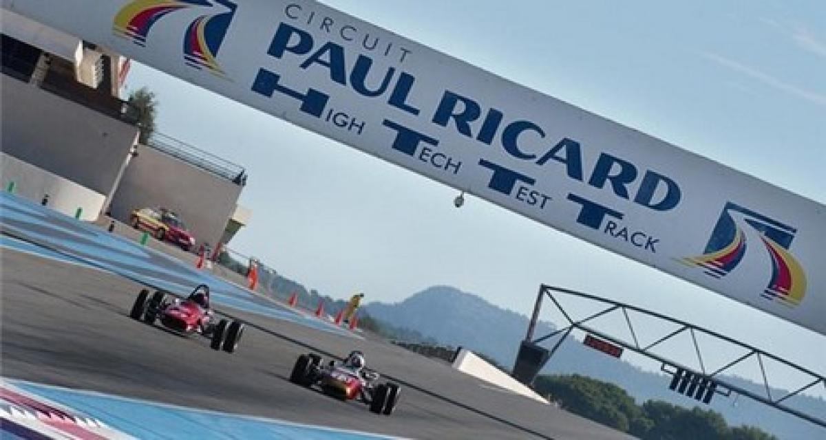 Ce week-end au Paul Ricard HTTT : F1, anciennes et GT de prestige