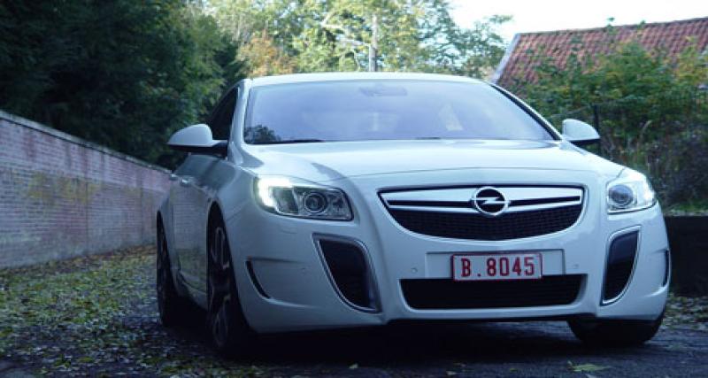  - Essai Opel Insignia OPC : en tenue de sport... (1/2)