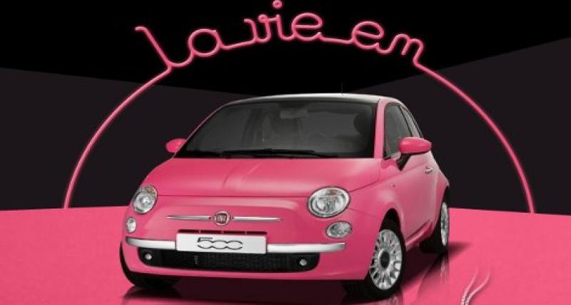  - Encore 17 Fiat 500 So Pink en France !