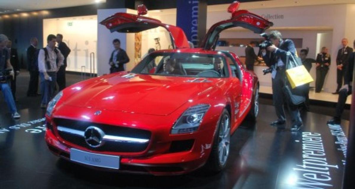 Mercedes SLS AMG : le plein de vidéos