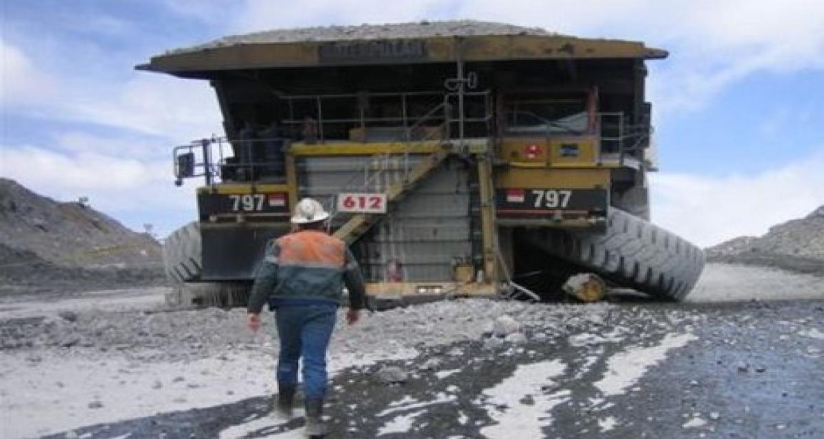 Insolite: EPIC FAIL en camion minier