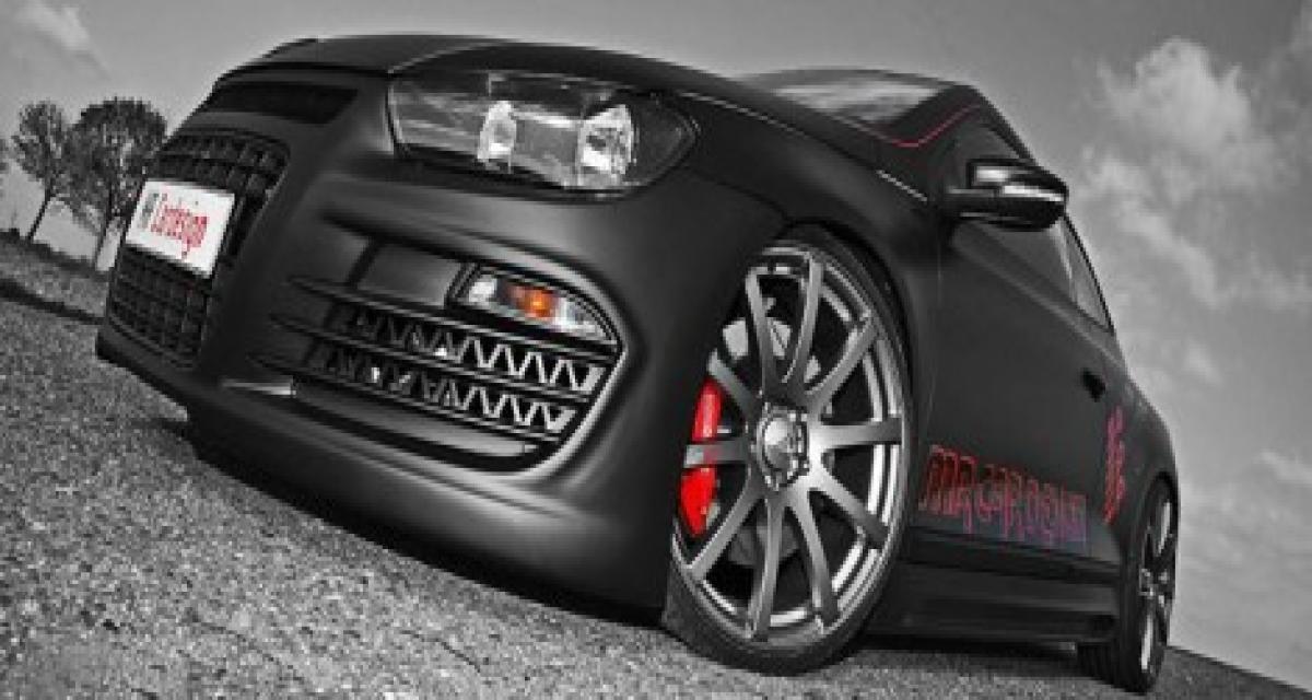 Le coupé Scirocco Black Rocco par Mr Car Design