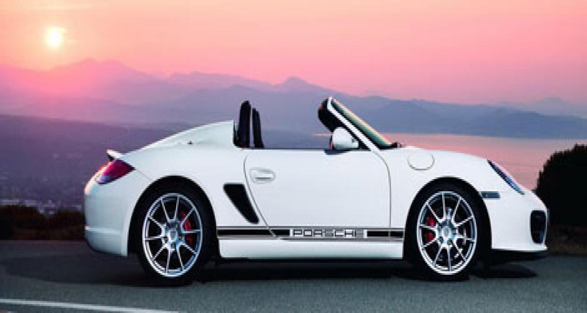Los Angeles 2009 : Porsche Boxster Spyder