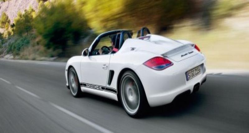  - Porsche Boxster Spyder : les vidéos