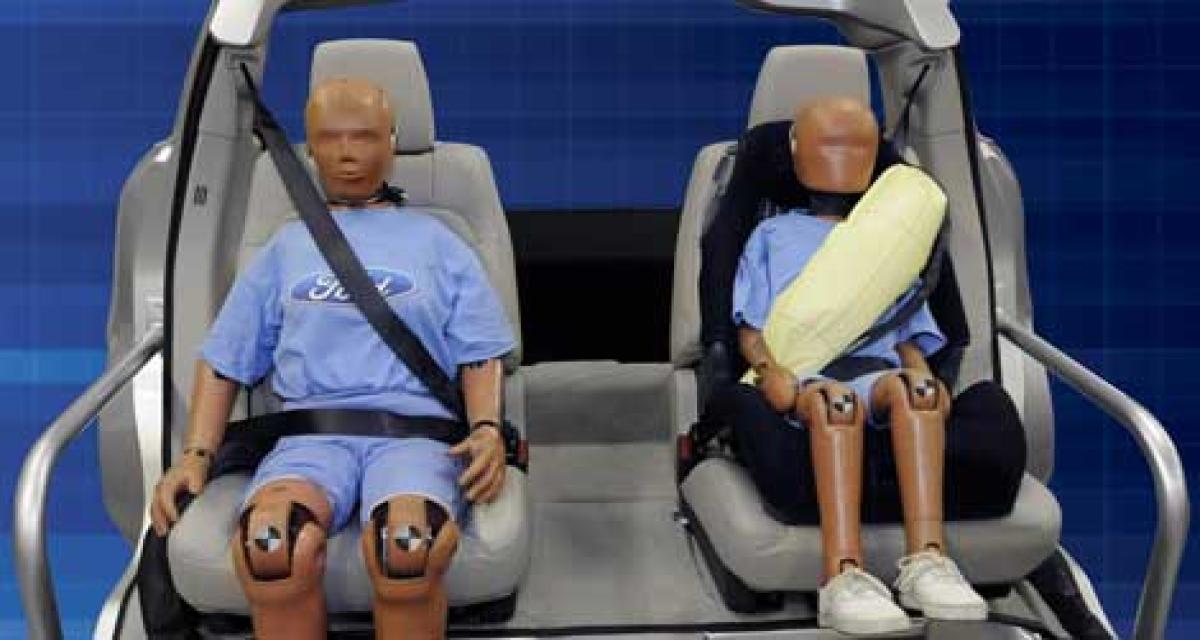 Ford présente les airbags de ceinture