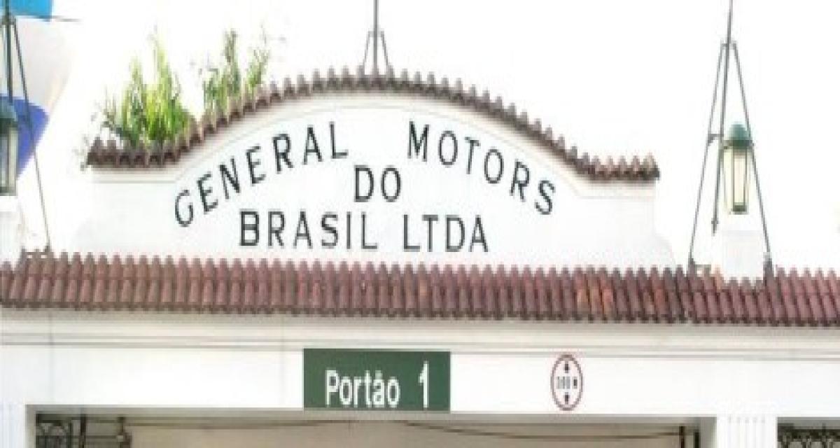 General Motors va embaucher au Brésil