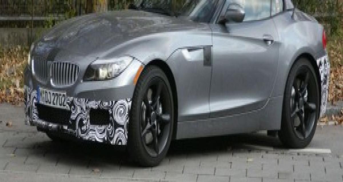 Spyshot : le retour de la BMW Z4 pack M