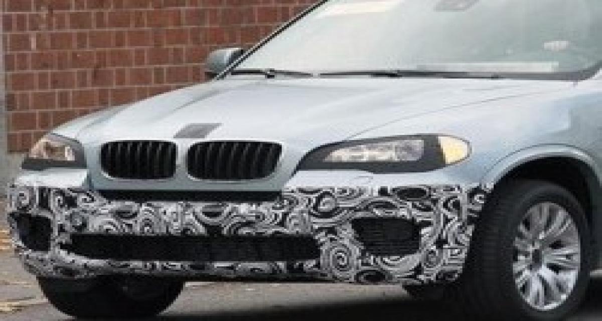 Spyshot : le BMW X5 relifté