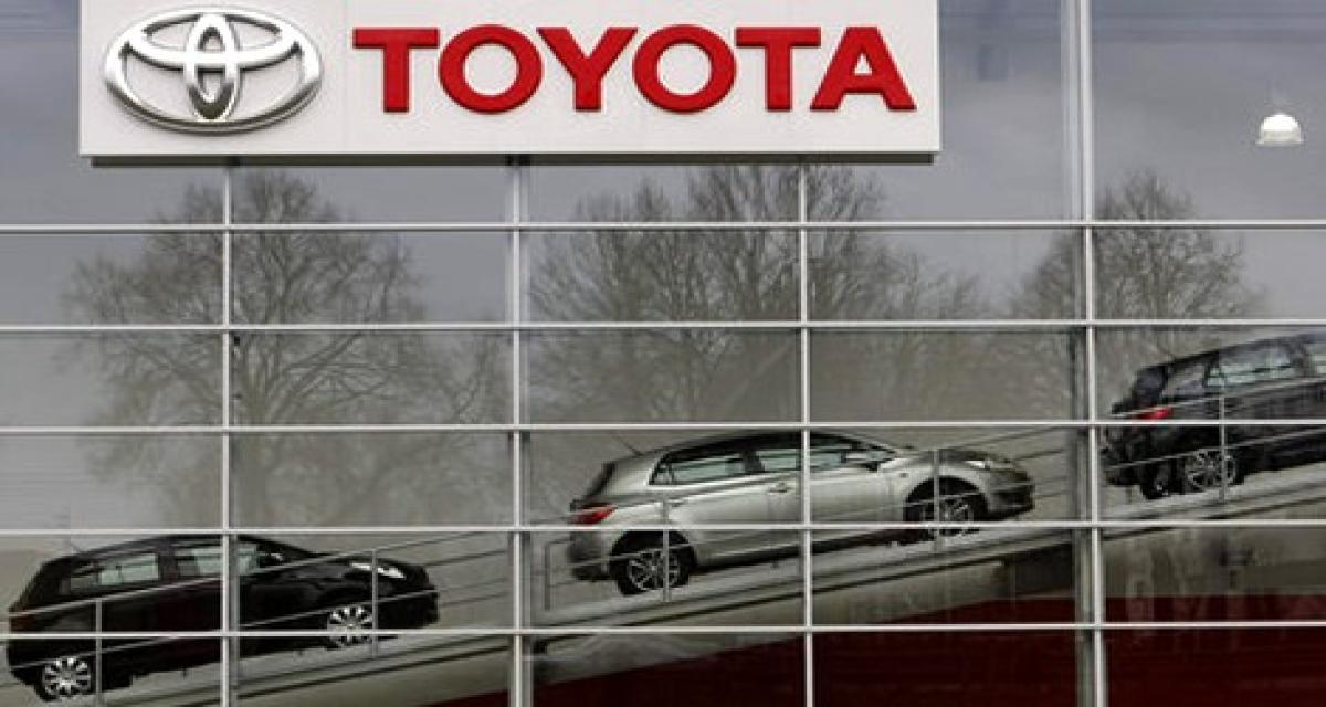 Première hausse en 15 mois des ventes de Toyota 