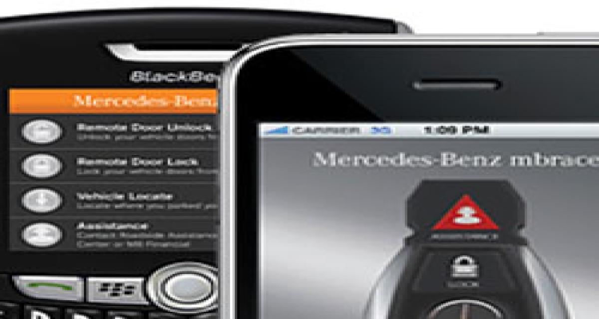 MBrace, la clé de votre Mercedes sur votre SmartPhone 