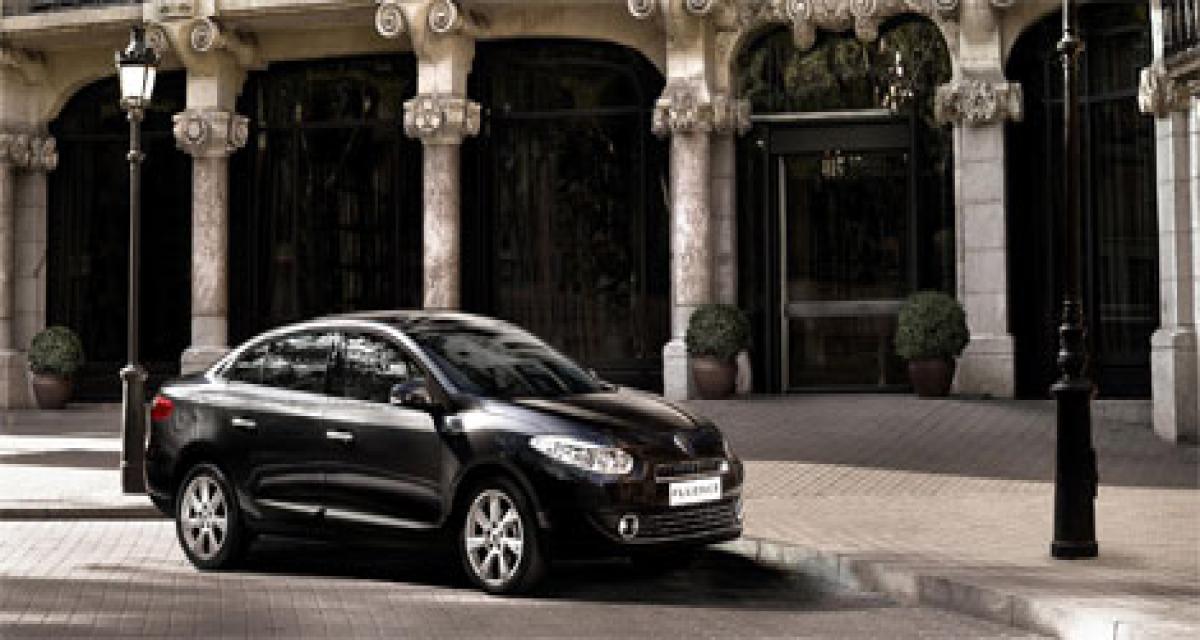 Nouvelle Renault Fluence : les tarifs