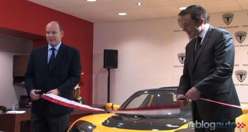  - Tesla Monaco : l'inauguration en vidéo