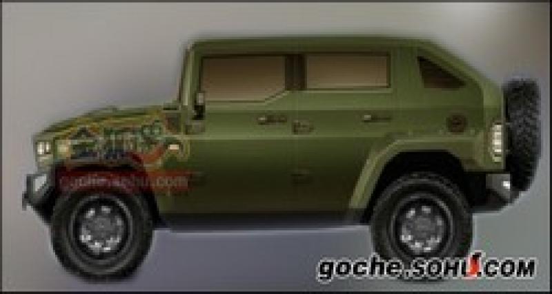  - Spyshot: le SUV DongFeng sur base ZX