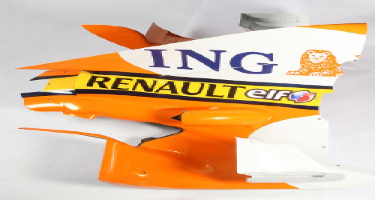 Renault F1 vend ses pièces