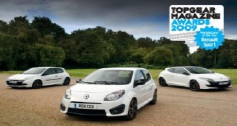  - Renault Sport sacré par Top Gear Magazine