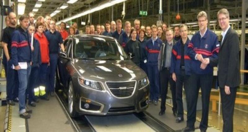  - La production de la Saab 9-5 a démarré