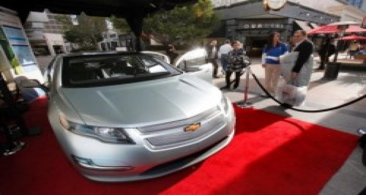Chevrolet Volt : 10 000 unités la première année
