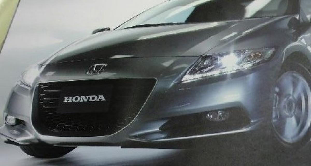 Honda CR-Z: Rendez-vous le 17 février 2010