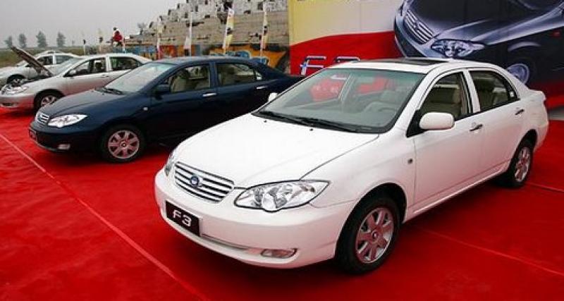  - Chine: 32 000 Byd F3 vendue en novembre!