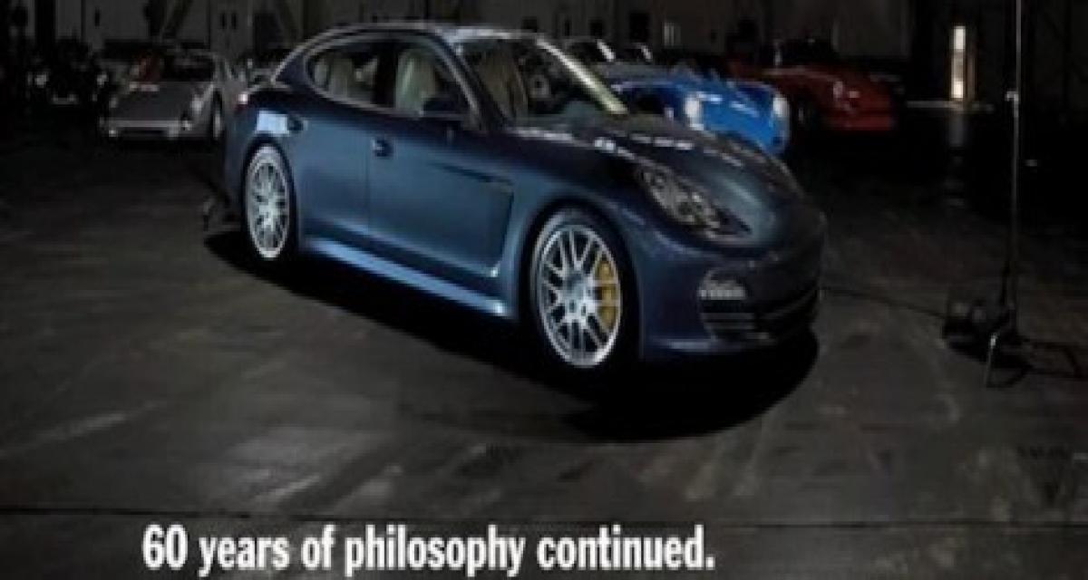 Porsche Panamera : nouvelle pub ADN (vidéo)