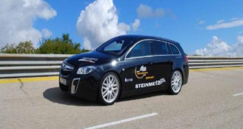  - L'Opel Insignia Sports Tourer OPC par Steinmetz : 287,4 km/h