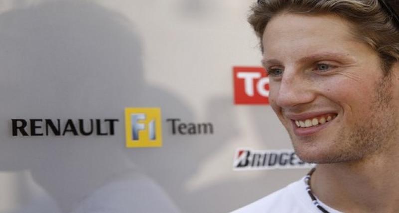  - Romain Grosjean participera au Trophée Andros le week-end prochain.