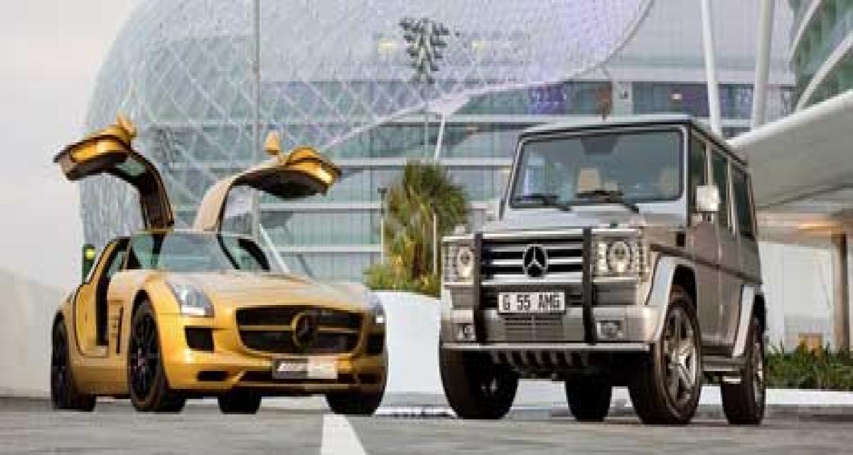 Mercedes au salon de Dubai