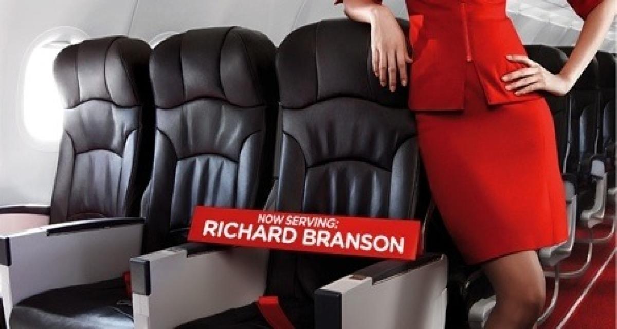 F1 : Branson contre Fernandes : toute ma vie j'ai rêvé d'être une hôtesse de l'air...