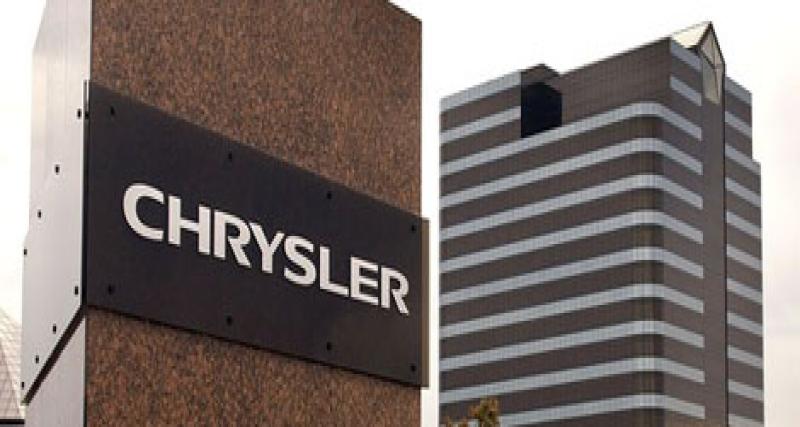  - Chrysler ne remboursera pas son prêt de 4 milliards