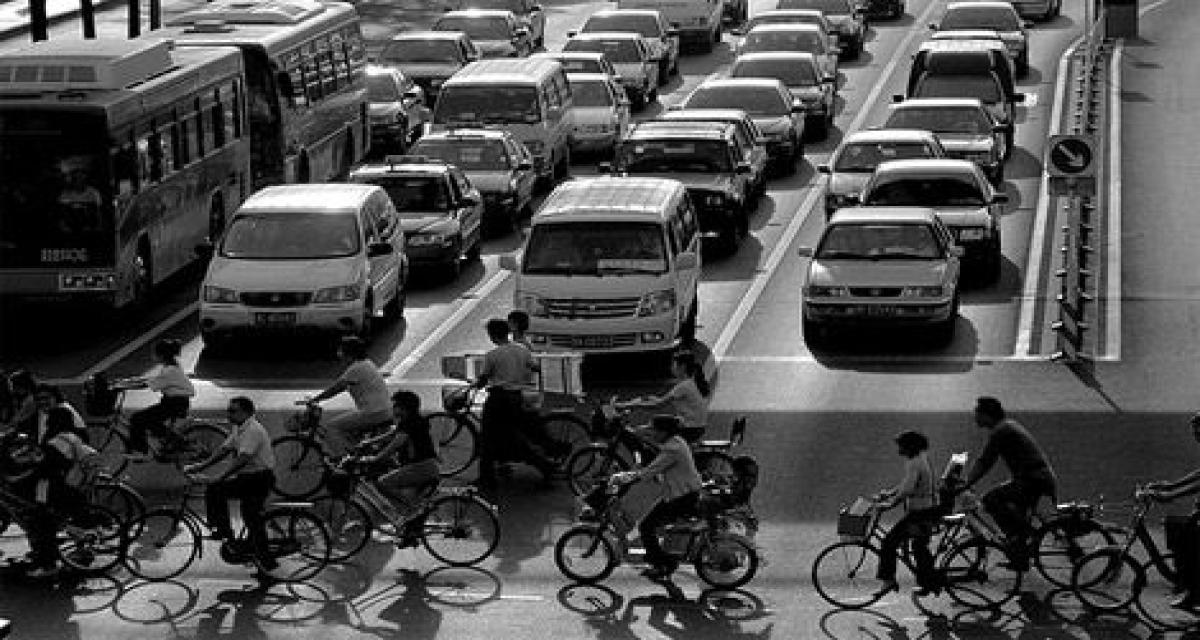 Chine : désormais une voiture pour 4 Pékinois