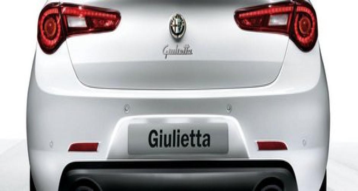 Alfa Romeo Giulietta : de nouvelles images