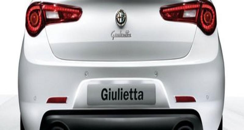  - Alfa Romeo Giulietta : de nouvelles images