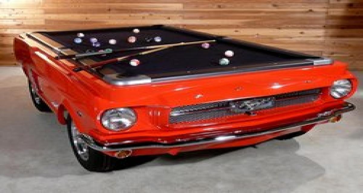 Fun : la Ford Mustang version billard