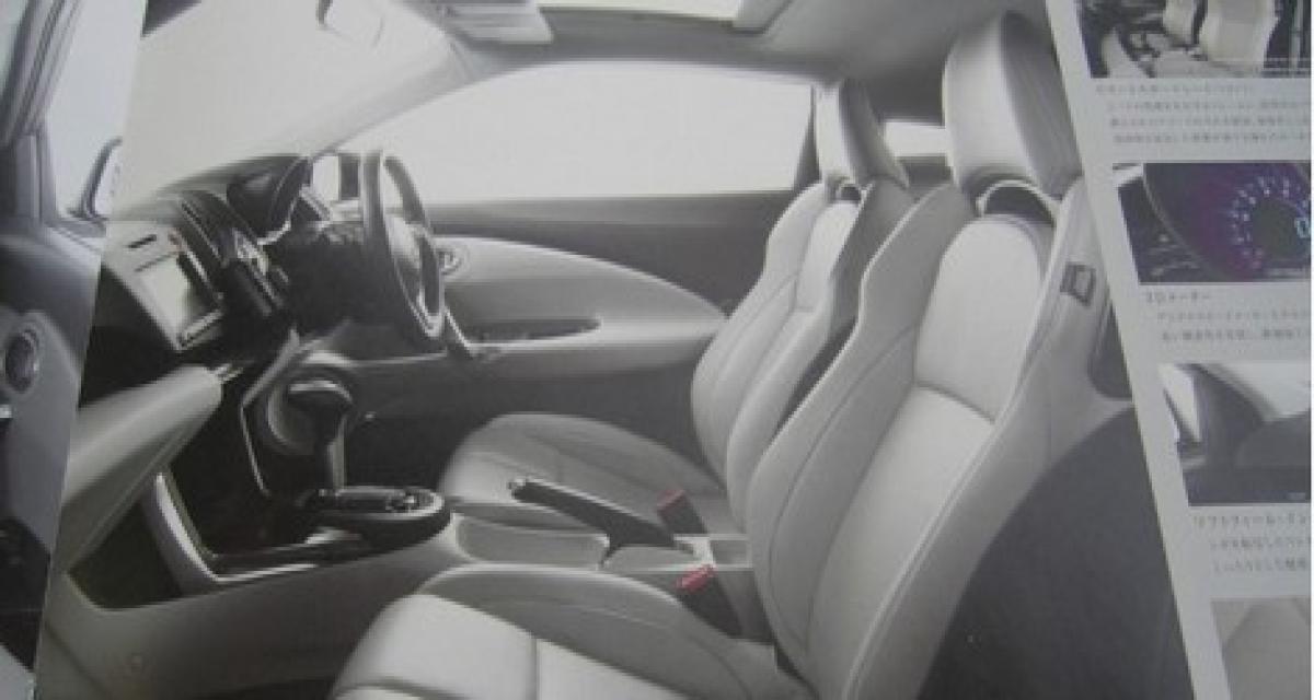 Honda CR-Z : l'habitacle à son tour en fuite