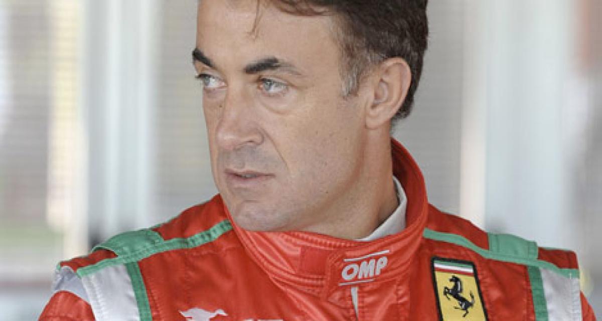 Jean Alesi et Valentino Rossi aux 24 Heures du Mans.