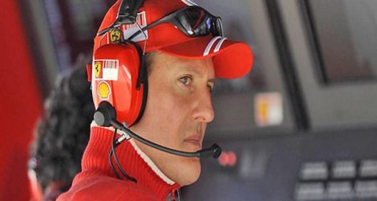 Schumacher remercie chaudement Ferrari
