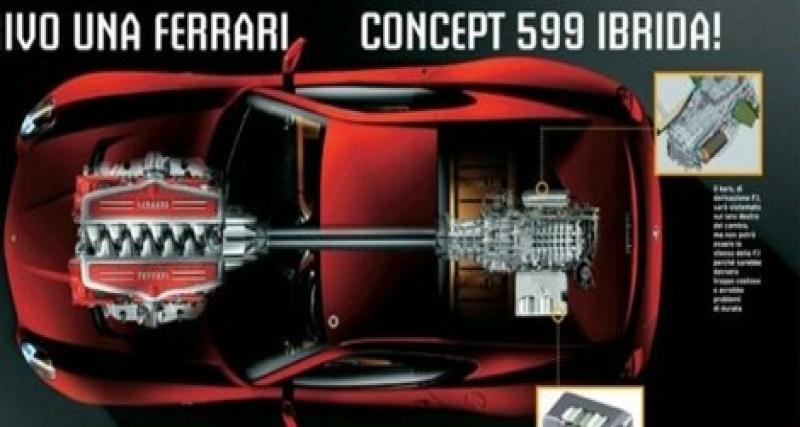  - Ferrari 599 GTB Fiorano hybride : à Genève ?