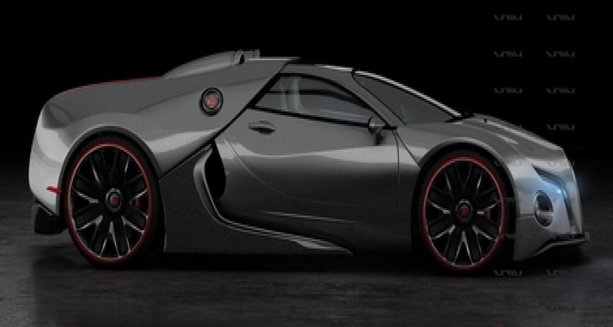 Bugatti Renaissance : étude virtuelle de style