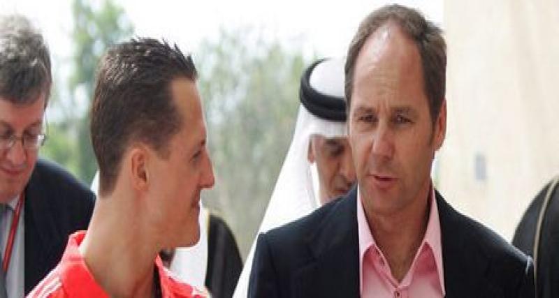  - Gerhard Berger : "Schumacher peut jouer le titre"